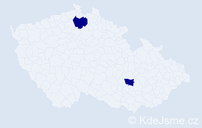 Příjmení: '"Gan-Ochir"', počet výskytů 2 v celé ČR