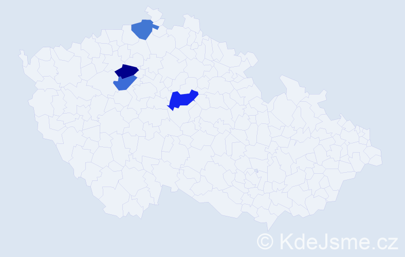 Příjmení: 'Steinbrecher', počet výskytů 14 v celé ČR
