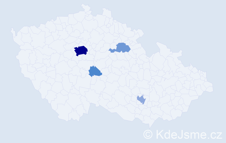 Příjmení: 'Golovin', počet výskytů 12 v celé ČR