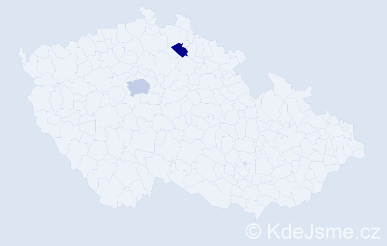 Příjmení: 'Rayevskyy', počet výskytů 3 v celé ČR