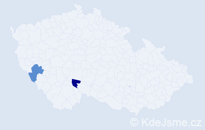 Příjmení: 'Kottnaur', počet výskytů 4 v celé ČR