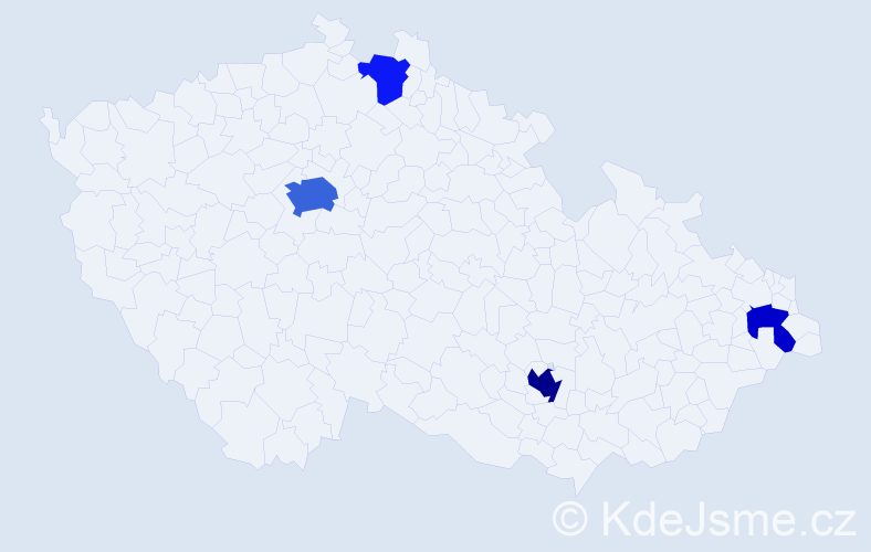 Příjmení: 'Halberstadt', počet výskytů 10 v celé ČR