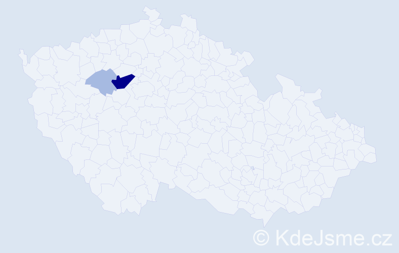 Příjmení: 'Keimarová', počet výskytů 12 v celé ČR
