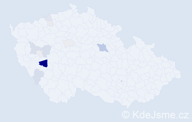 Příjmení: 'Boltík', počet výskytů 32 v celé ČR