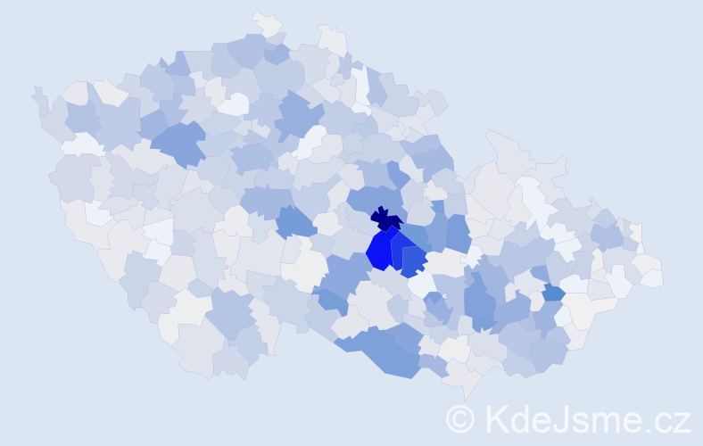 Příjmení: 'Gregor', počet výskytů 2683 v celé ČR