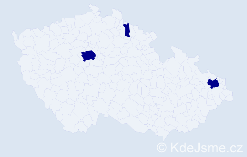 Příjmení: 'Maďarčíková', počet výskytů 6 v celé ČR