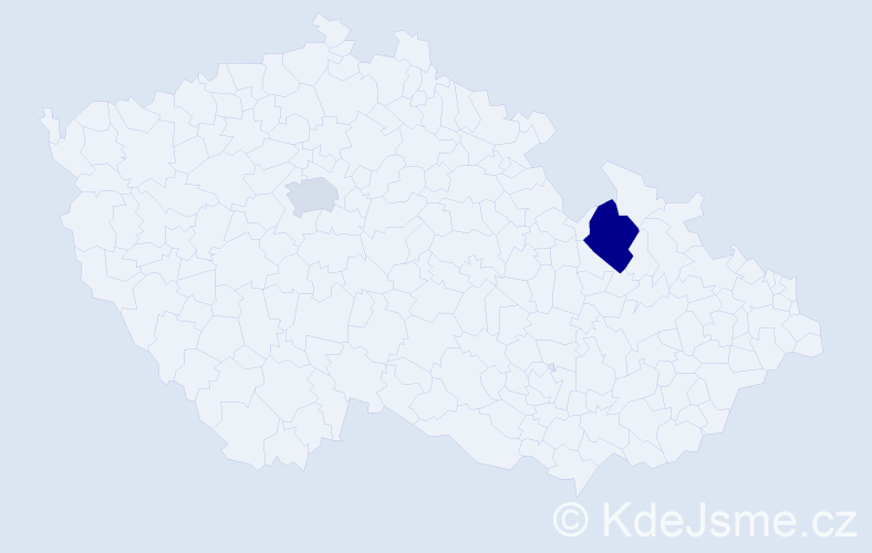 Příjmení: 'Askri', počet výskytů 3 v celé ČR