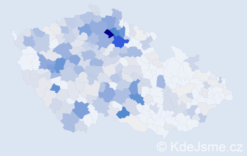 Příjmení: 'Zikmund', počet výskytů 1199 v celé ČR