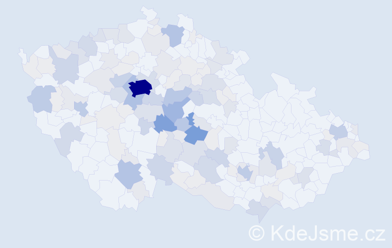 Příjmení: 'Fialka', počet výskytů 492 v celé ČR