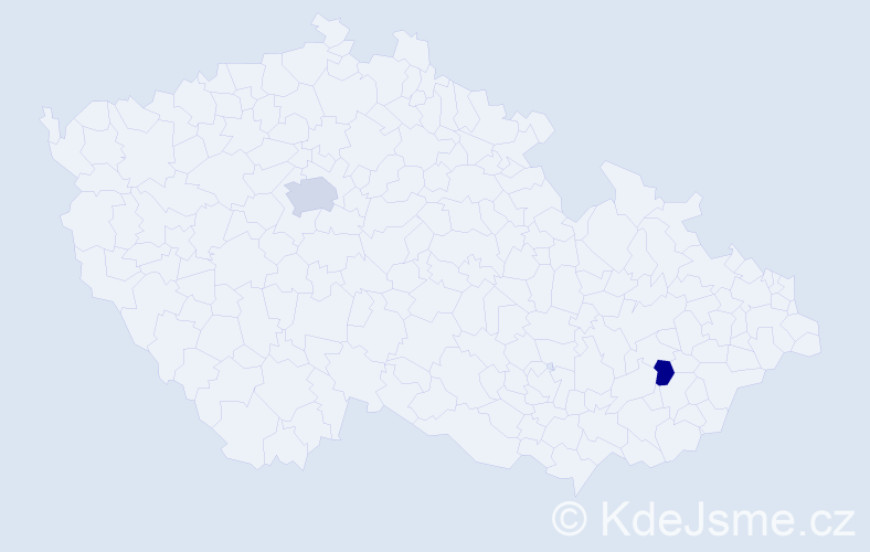 Příjmení: 'Dmytrovskyy', počet výskytů 3 v celé ČR