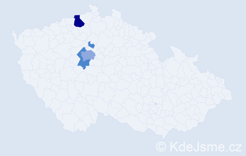 Příjmení: 'Stukheil', počet výskytů 10 v celé ČR