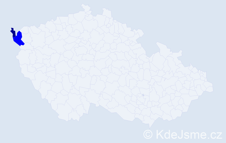 Příjmení: 'Plossová', počet výskytů 3 v celé ČR