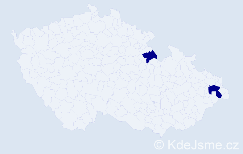 Příjmení: 'Krukowski', počet výskytů 2 v celé ČR