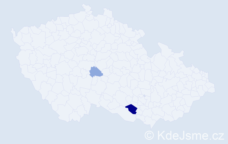 Příjmení: 'Plattková', počet výskytů 8 v celé ČR