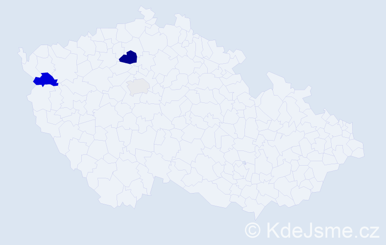 Příjmení: 'Pasečiaková', počet výskytů 6 v celé ČR