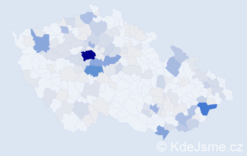 Příjmení: 'Hnátková', počet výskytů 475 v celé ČR