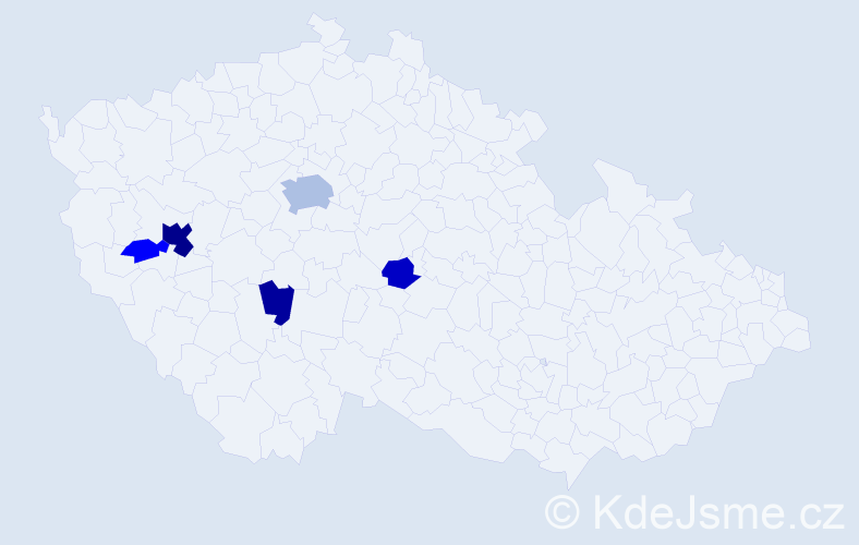 Příjmení: 'Winn', počet výskytů 15 v celé ČR