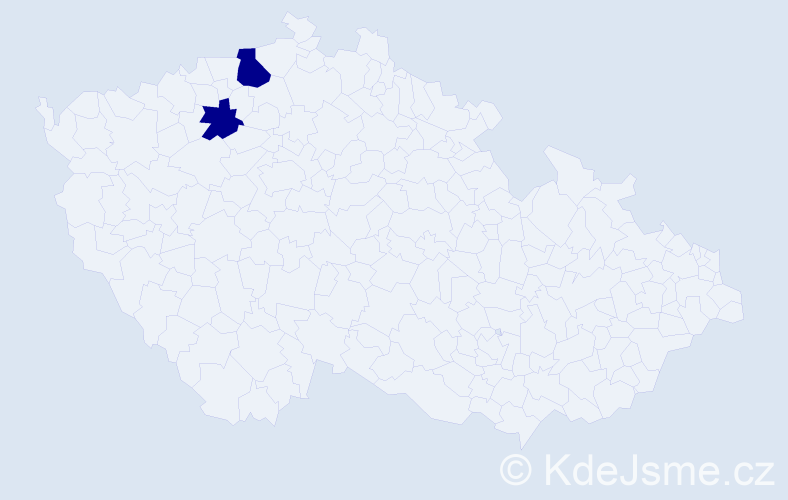 Příjmení: '"Angelov-Janev"', počet výskytů 2 v celé ČR