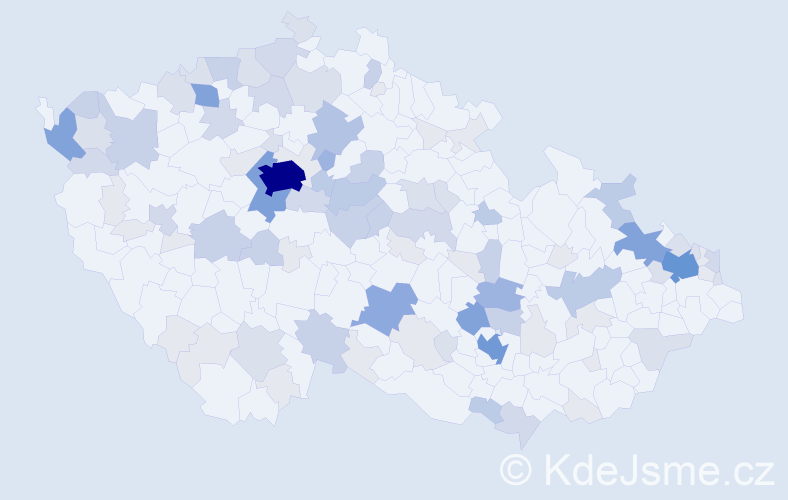 Příjmení: 'Schulz', počet výskytů 334 v celé ČR