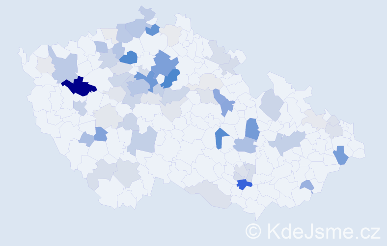 Příjmení: 'Šafr', počet výskytů 248 v celé ČR