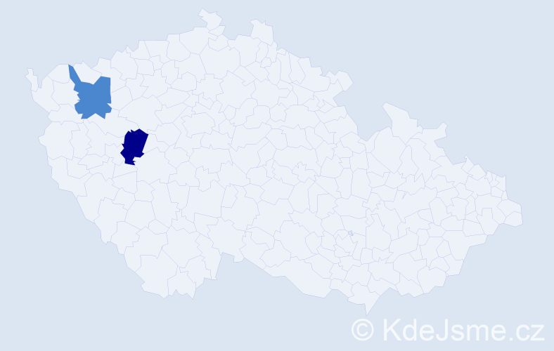 Příjmení: 'Seib', počet výskytů 4 v celé ČR