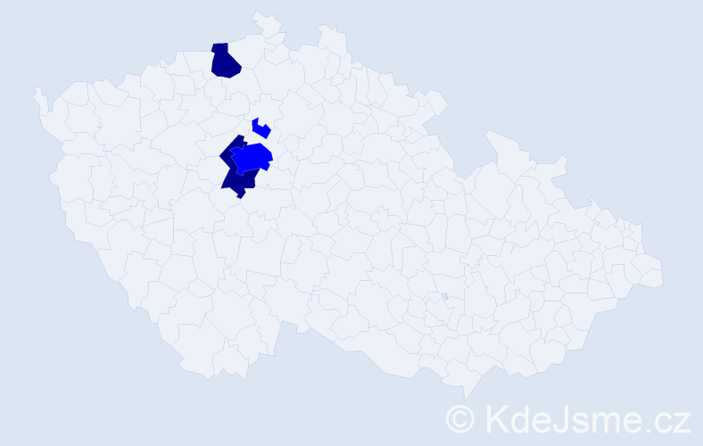 Příjmení: 'Stukheilová', počet výskytů 6 v celé ČR