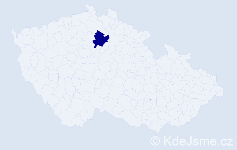 Příjmení: 'Dobromyslova', počet výskytů 1 v celé ČR