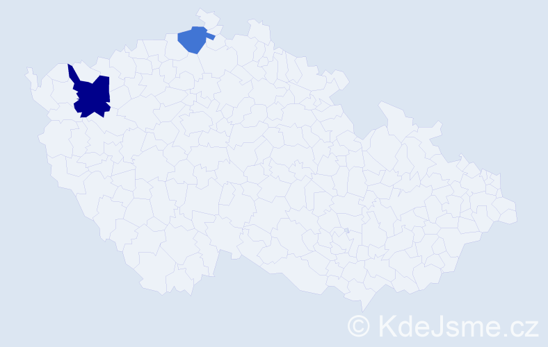 Příjmení: 'Leuner', počet výskytů 3 v celé ČR