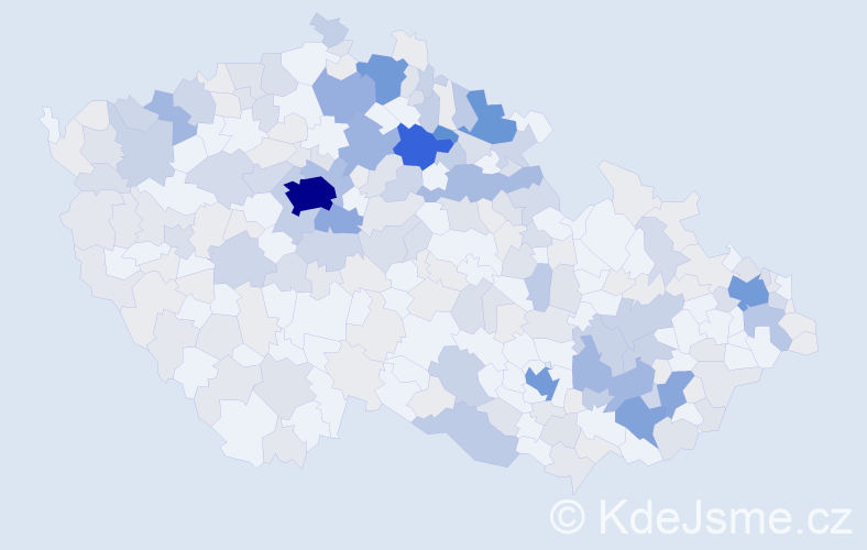Příjmení: 'Knap', počet výskytů 832 v celé ČR