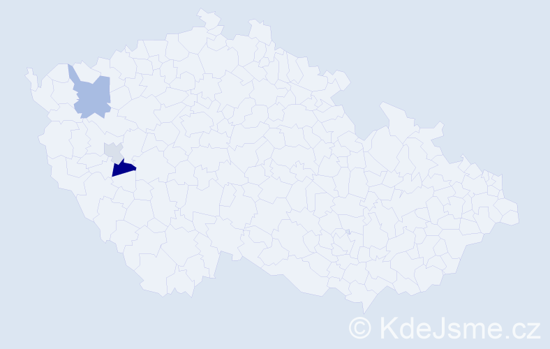Příjmení: 'Šlejsková', počet výskytů 10 v celé ČR