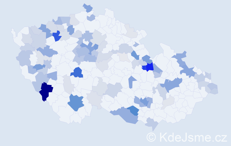 Příjmení: 'Lerch', počet výskytů 330 v celé ČR
