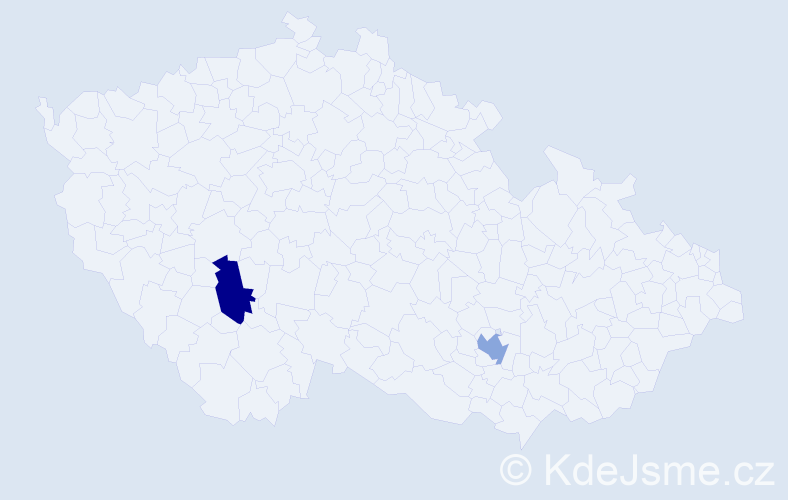 Příjmení: 'Sazonovová', počet výskytů 4 v celé ČR