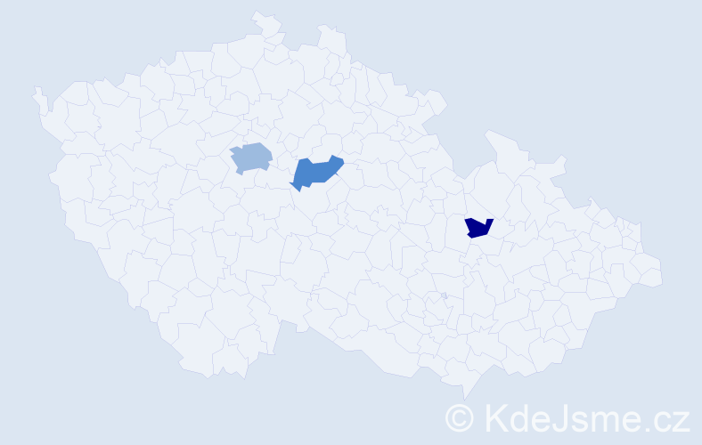 Příjmení: 'Rabenseifer', počet výskytů 7 v celé ČR