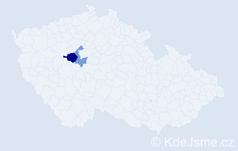 Příjmení: 'Beaufort', počet výskytů 6 v celé ČR