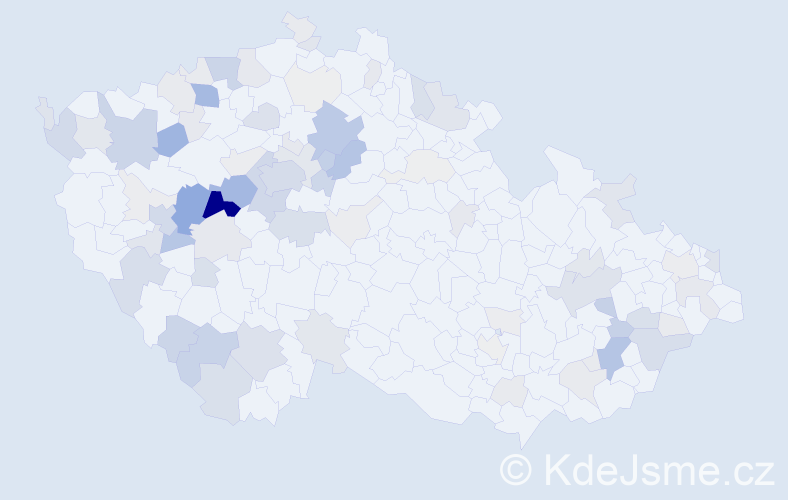 Příjmení: 'Ernestová', počet výskytů 337 v celé ČR