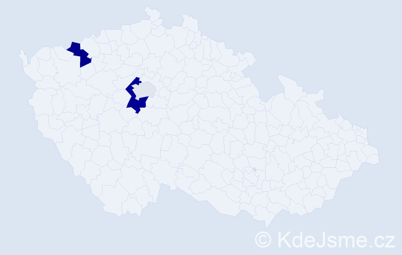 Příjmení: 'Kataržuk', počet výskytů 7 v celé ČR