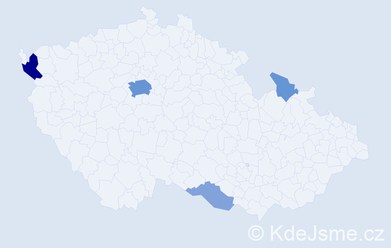 Příjmení: 'Senci', počet výskytů 16 v celé ČR