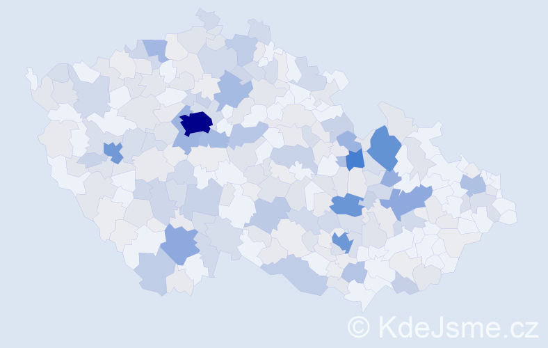 Příjmení: 'Hejl', počet výskytů 1056 v celé ČR