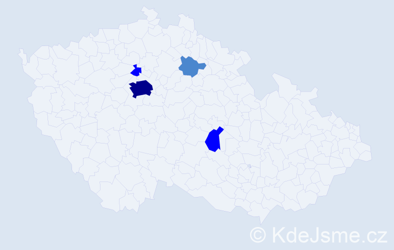 Příjmení: 'Shunderyuk', počet výskytů 8 v celé ČR