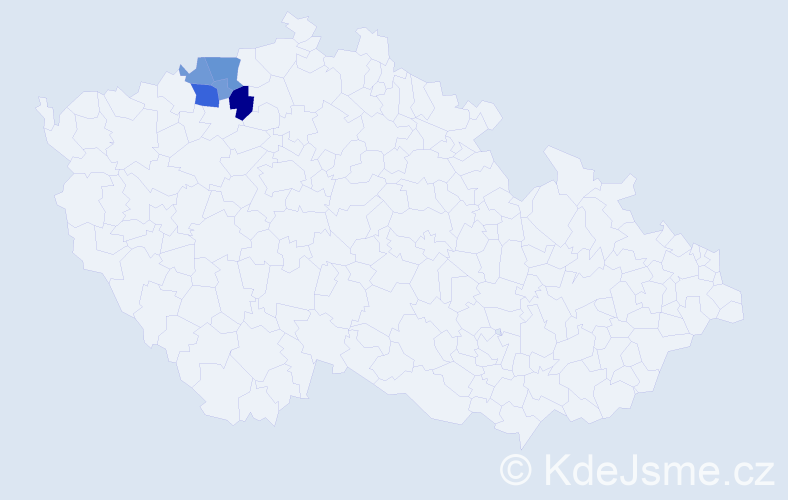 Příjmení: 'Jentsch', počet výskytů 18 v celé ČR