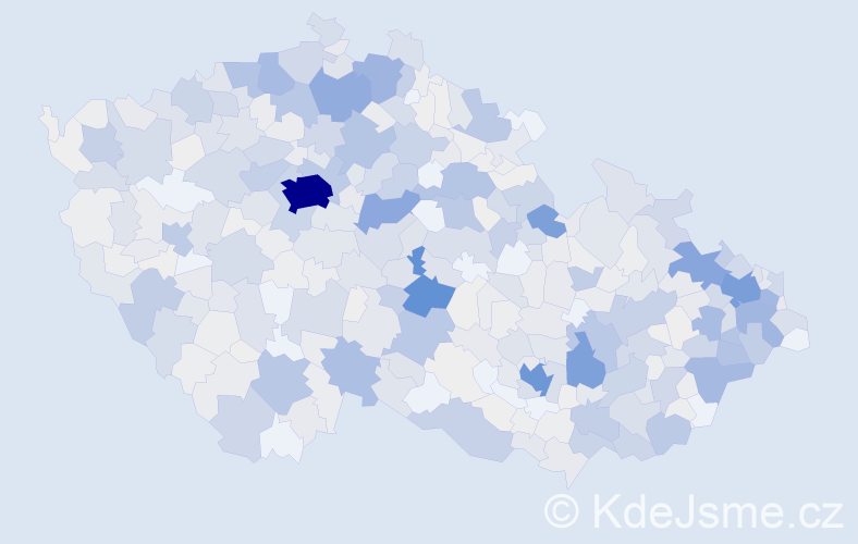 Příjmení: 'Adamec', počet výskytů 3225 v celé ČR