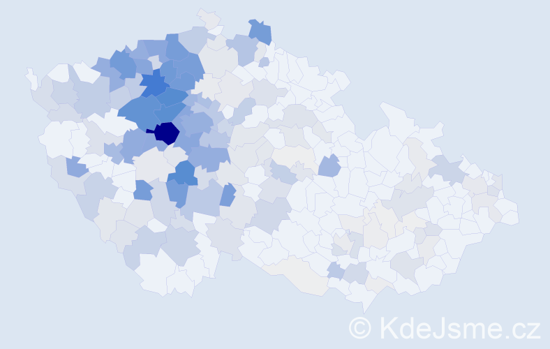Příjmení: 'Prošková', počet výskytů 1015 v celé ČR