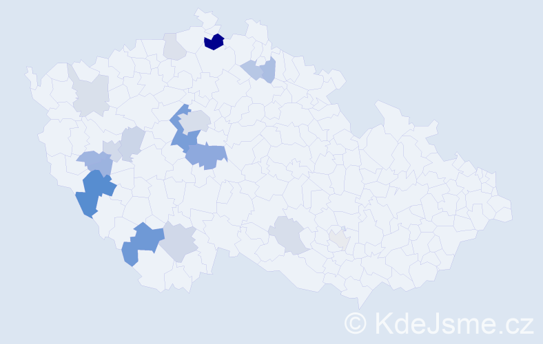 Příjmení: 'Blumentritt', počet výskytů 48 v celé ČR