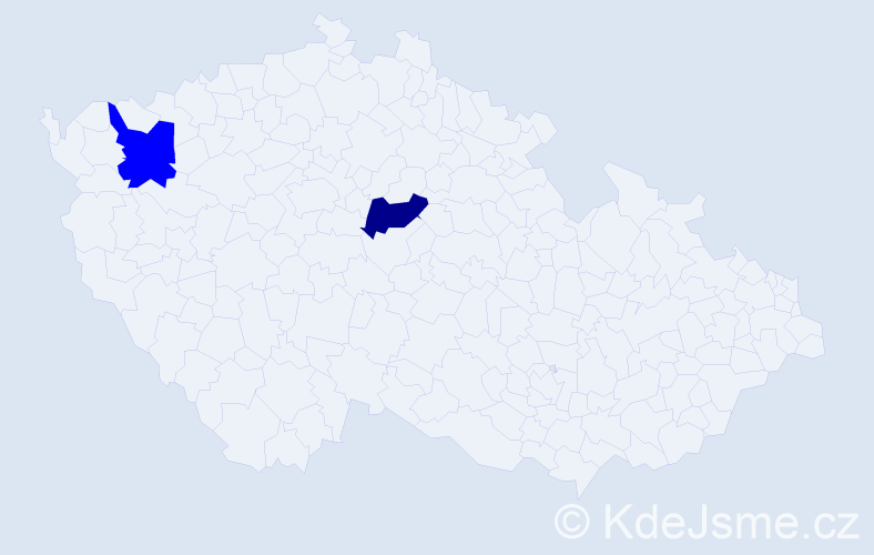 Příjmení: 'Movsesjan', počet výskytů 3 v celé ČR