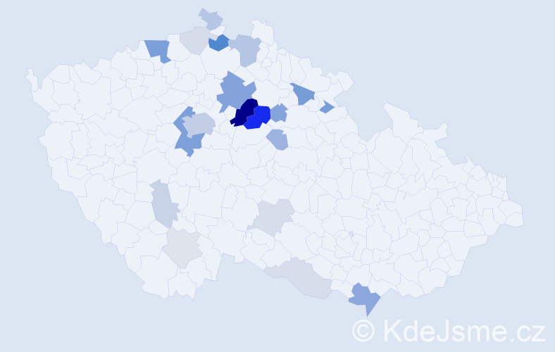 Příjmení: 'Šmelhausová', počet výskytů 66 v celé ČR