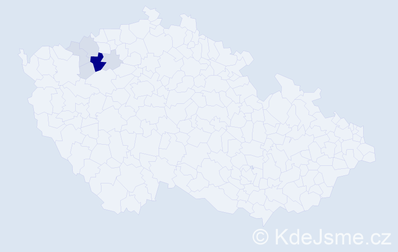 Příjmení: 'Tologová', počet výskytů 24 v celé ČR