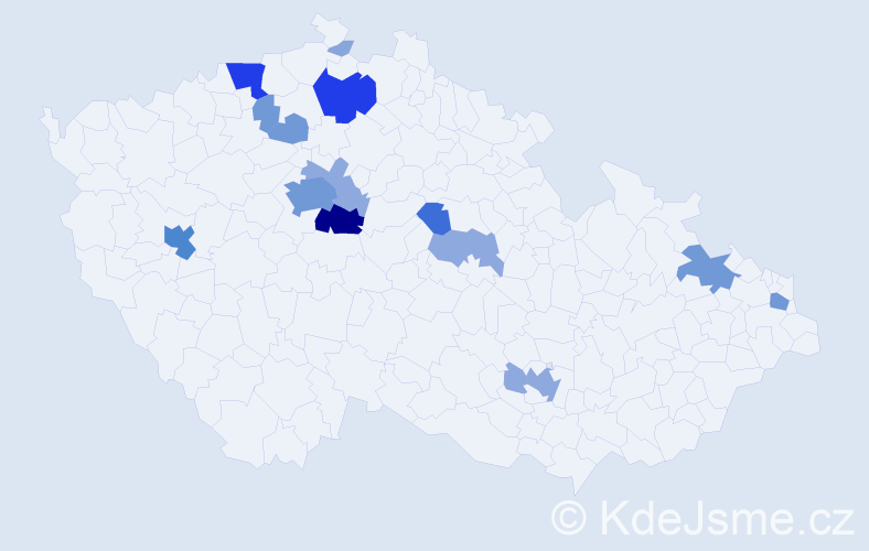 Příjmení: 'Lomič', počet výskytů 52 v celé ČR