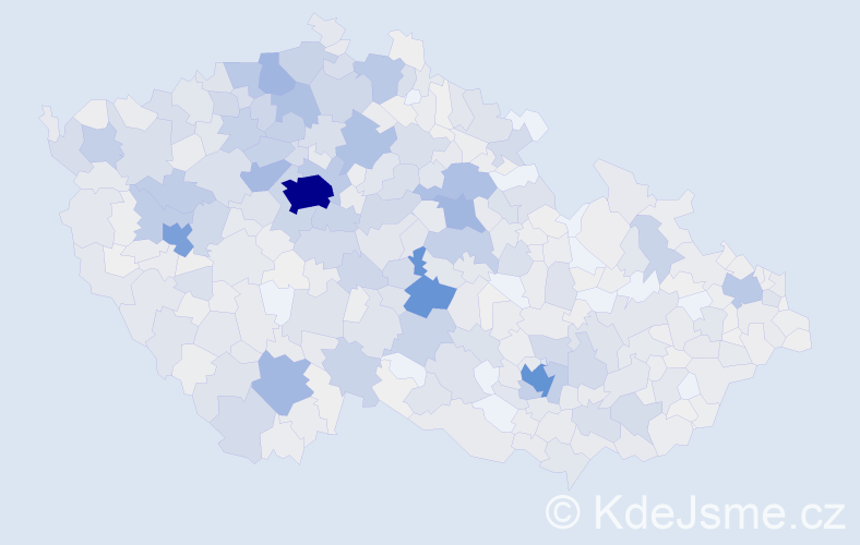 Příjmení: 'Beránek', počet výskytů 4242 v celé ČR