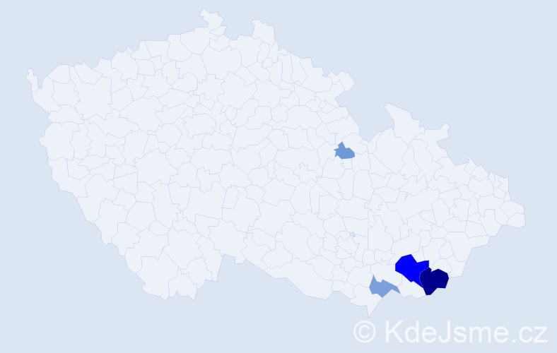 Příjmení: 'Schottl', počet výskytů 16 v celé ČR