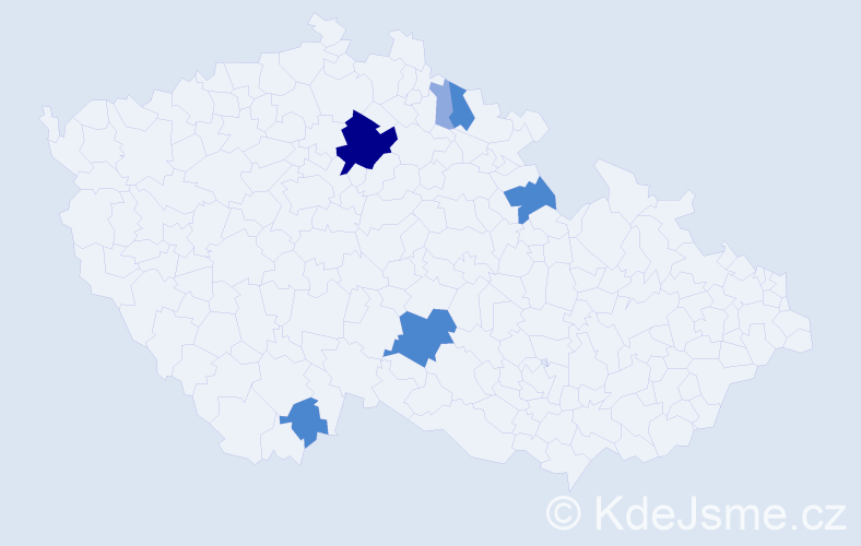 Příjmení: 'Kirchschläger', počet výskytů 14 v celé ČR